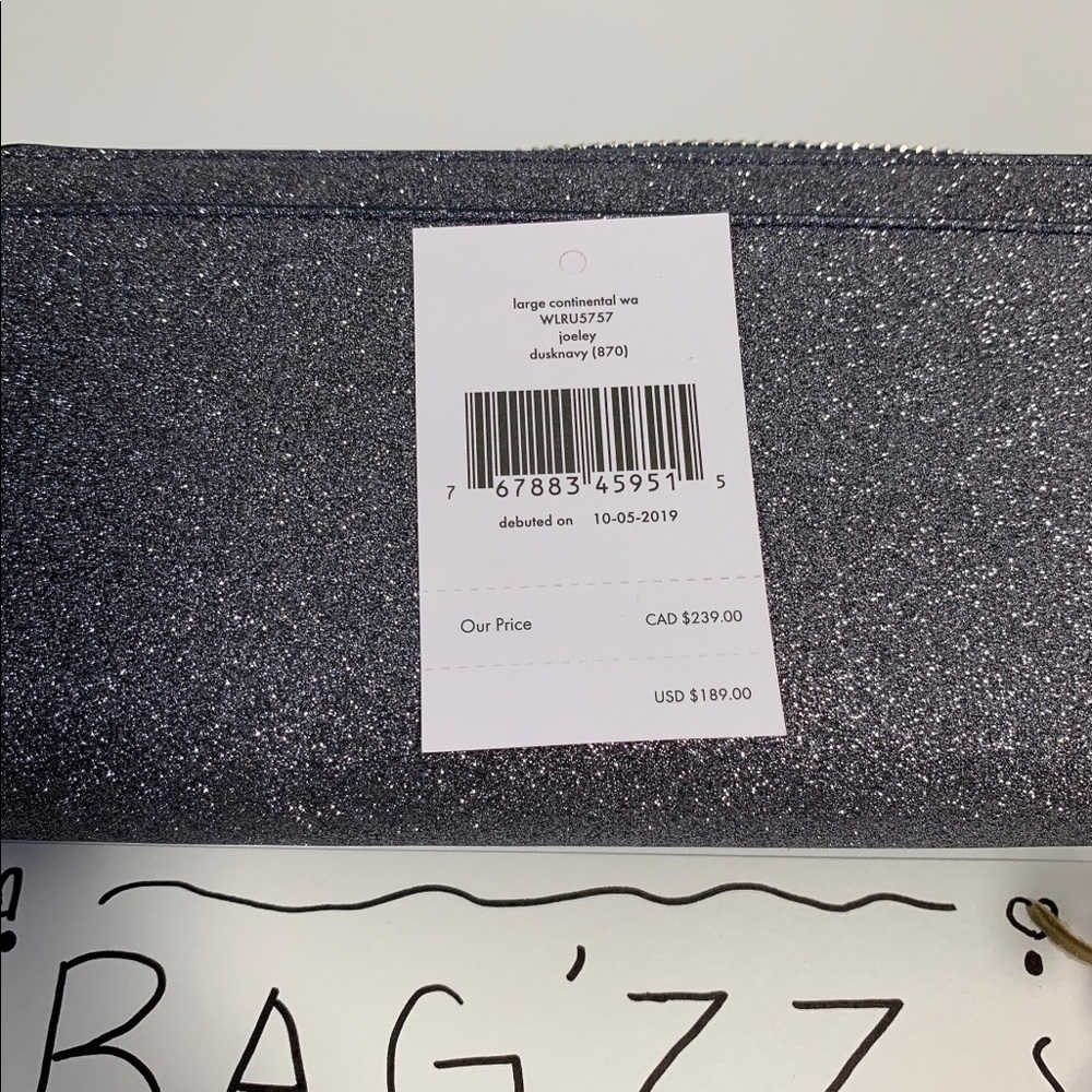 Kate Spade Joeley Glitter Wallet - Picture 7 of 8